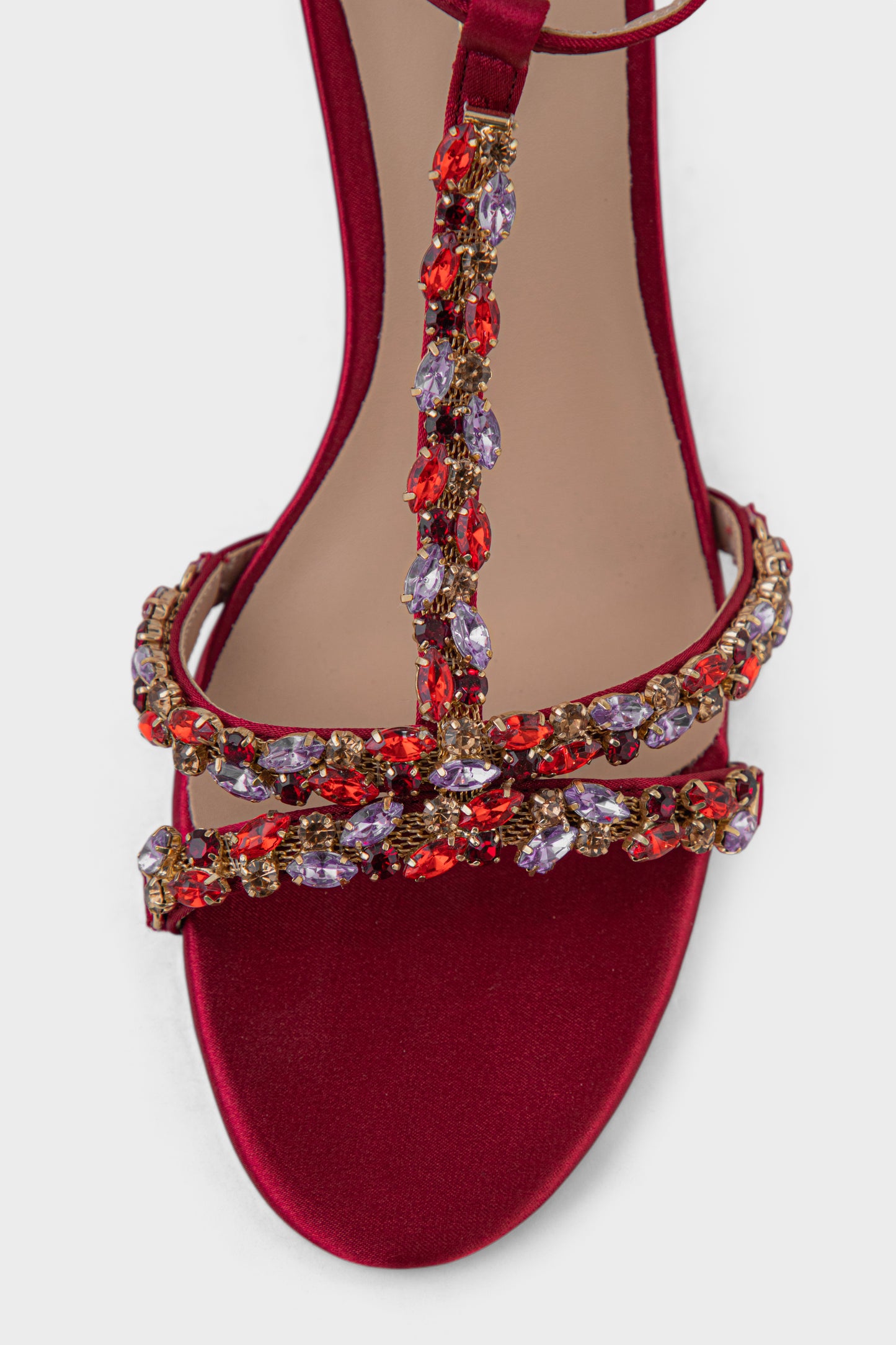 Party Wear Sandal IP2059-Red