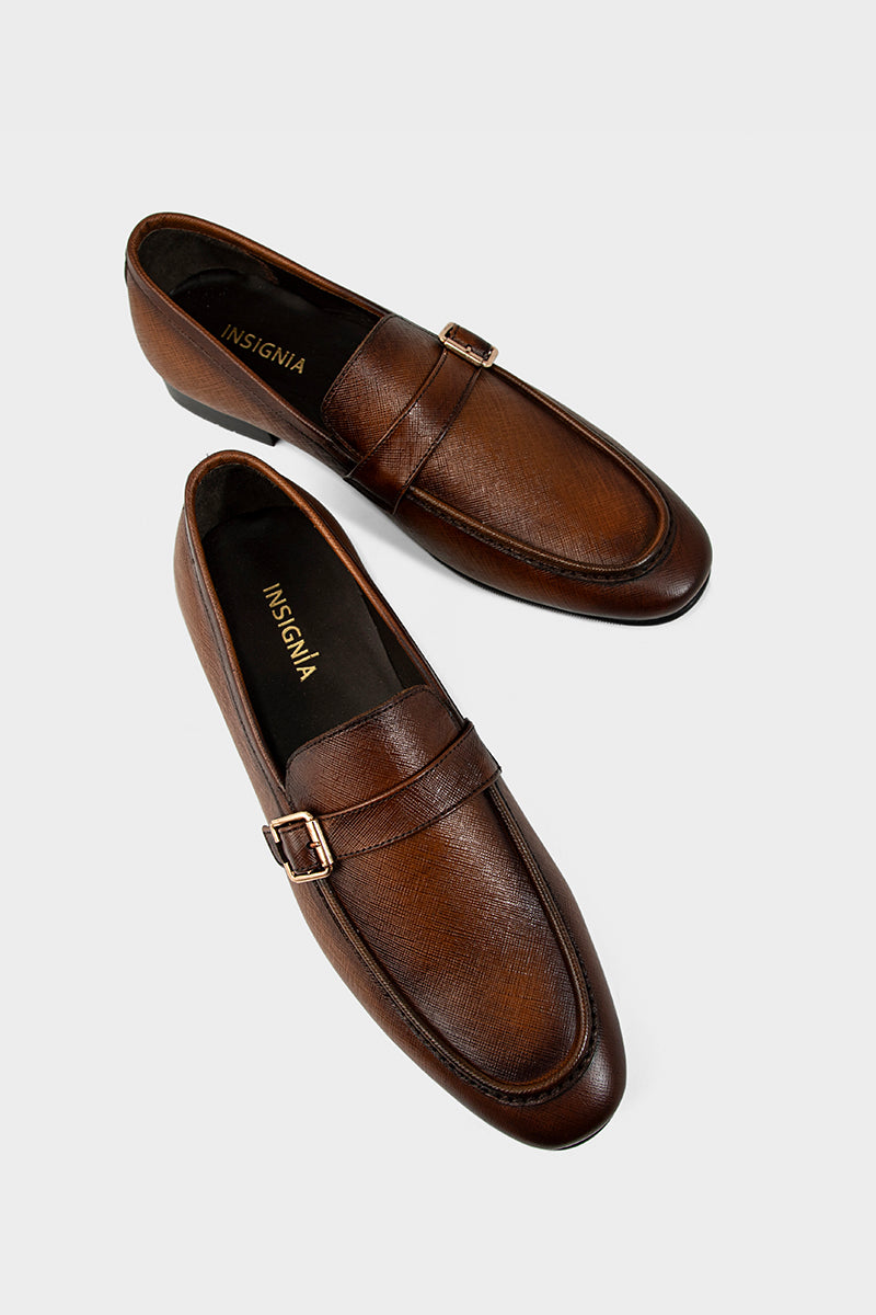 Men Formal Loafers MF7042-Tan