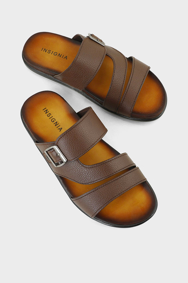 Men Casual Slipper MO1001-Brown