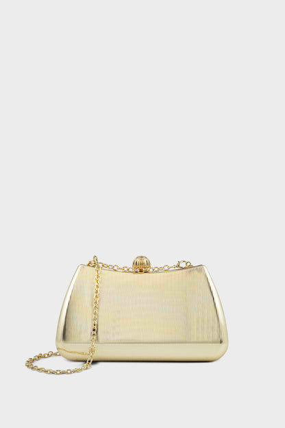 Party Wear Clutch BK4175-Gold