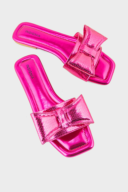 Formal Slip On IF0137-Fuchsia