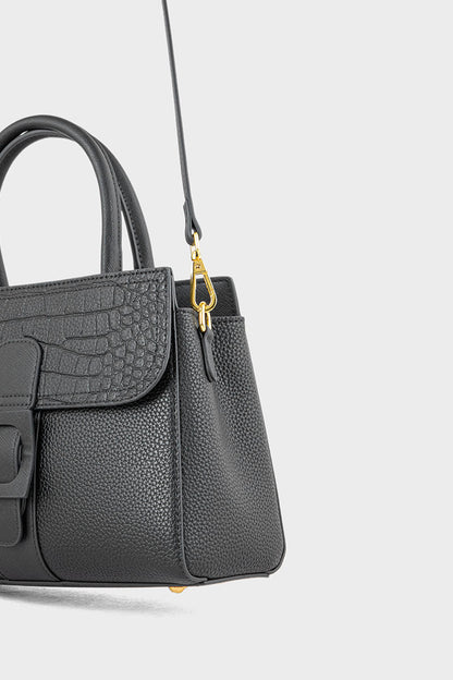 Top Handle Hand Bags BH0089-Black