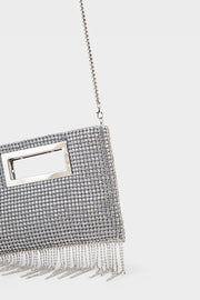 Party Wear Clutch BK4068-Silver