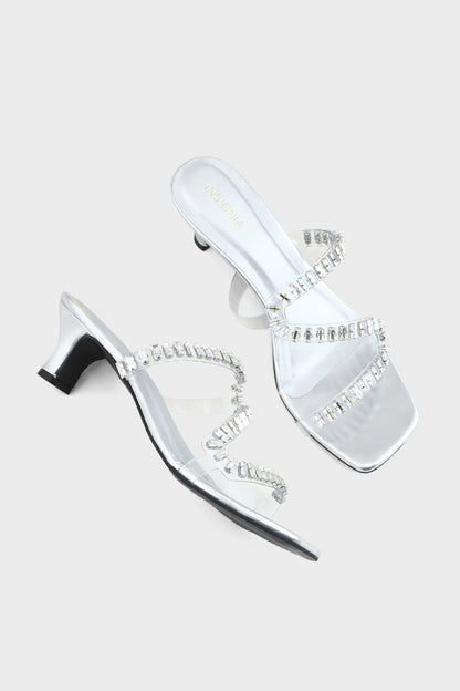 Party Wear Slip On IP0071-Silver