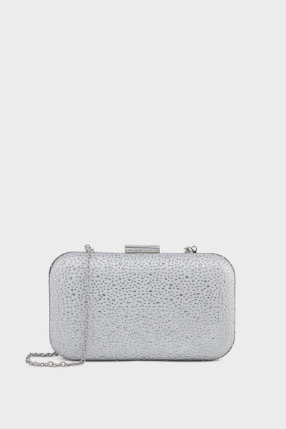 Party Wear Clutch BK4130-White