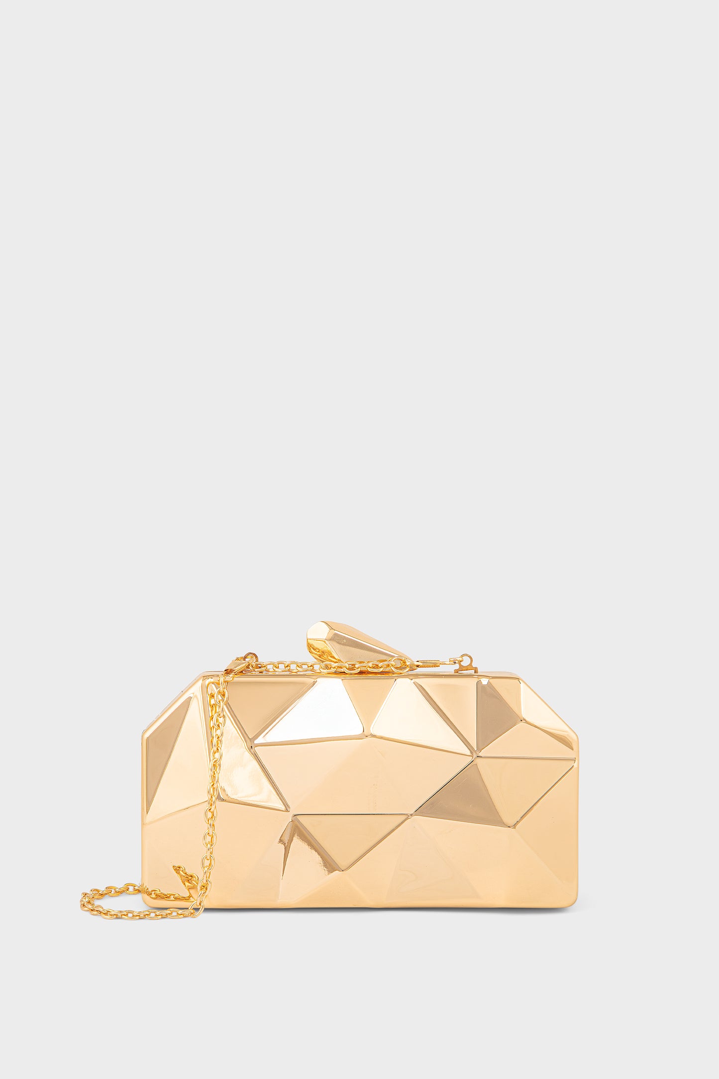 Party Wear Clutch BK4169-Gold