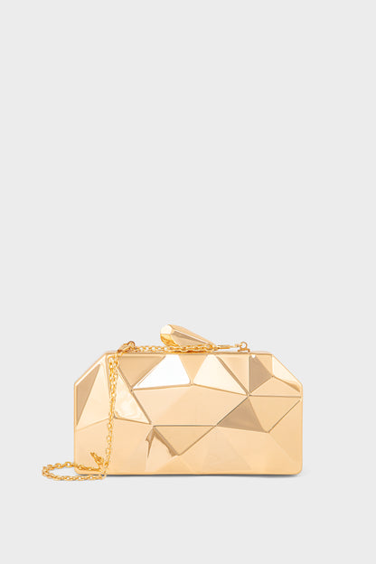 Party Wear Clutch BK4169-Gold