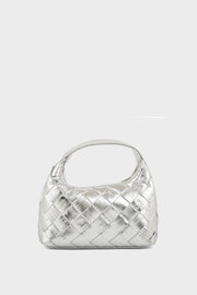 Party Wear Clutch BK4163-Silver