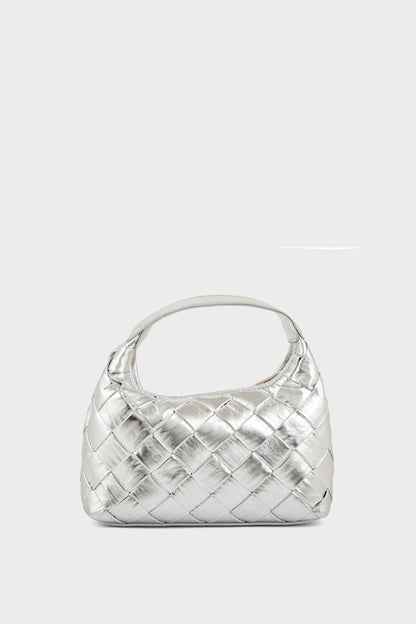 Party Wear Clutch BK4163-Silver