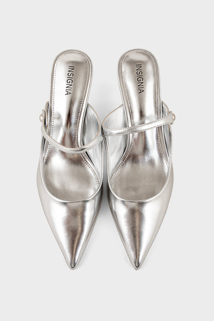 Party Wear Mule IP8517-Silver