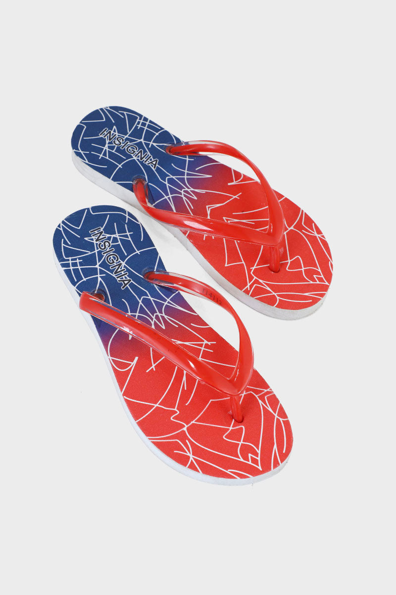 Casual Flip Flop I14112-Red