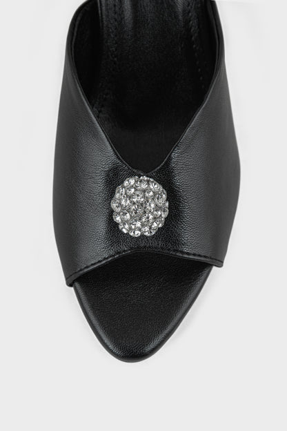 Party Wear Slip On IP0116-Black
