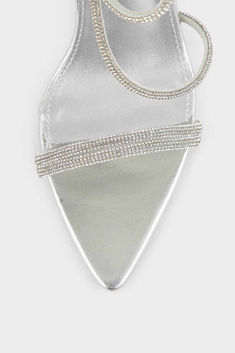 Party Wear Sandal IP2083-Silver