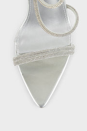 Party Wear Sandal IP2083-Silver