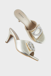 Party Wear Slip On IP0081-Gold