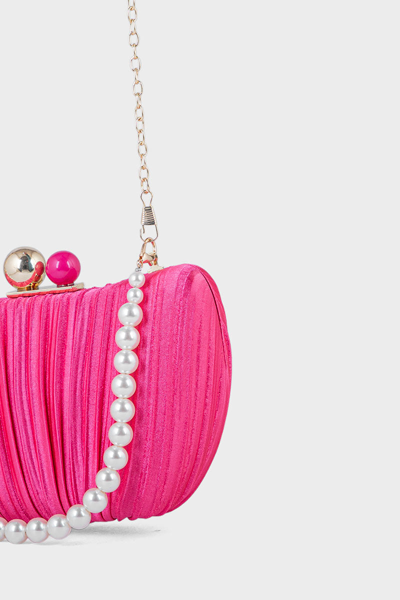 Formal Clutch Bk4032-Fuchsia