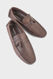 Men Casual Driving Mocs MC4018-Brown