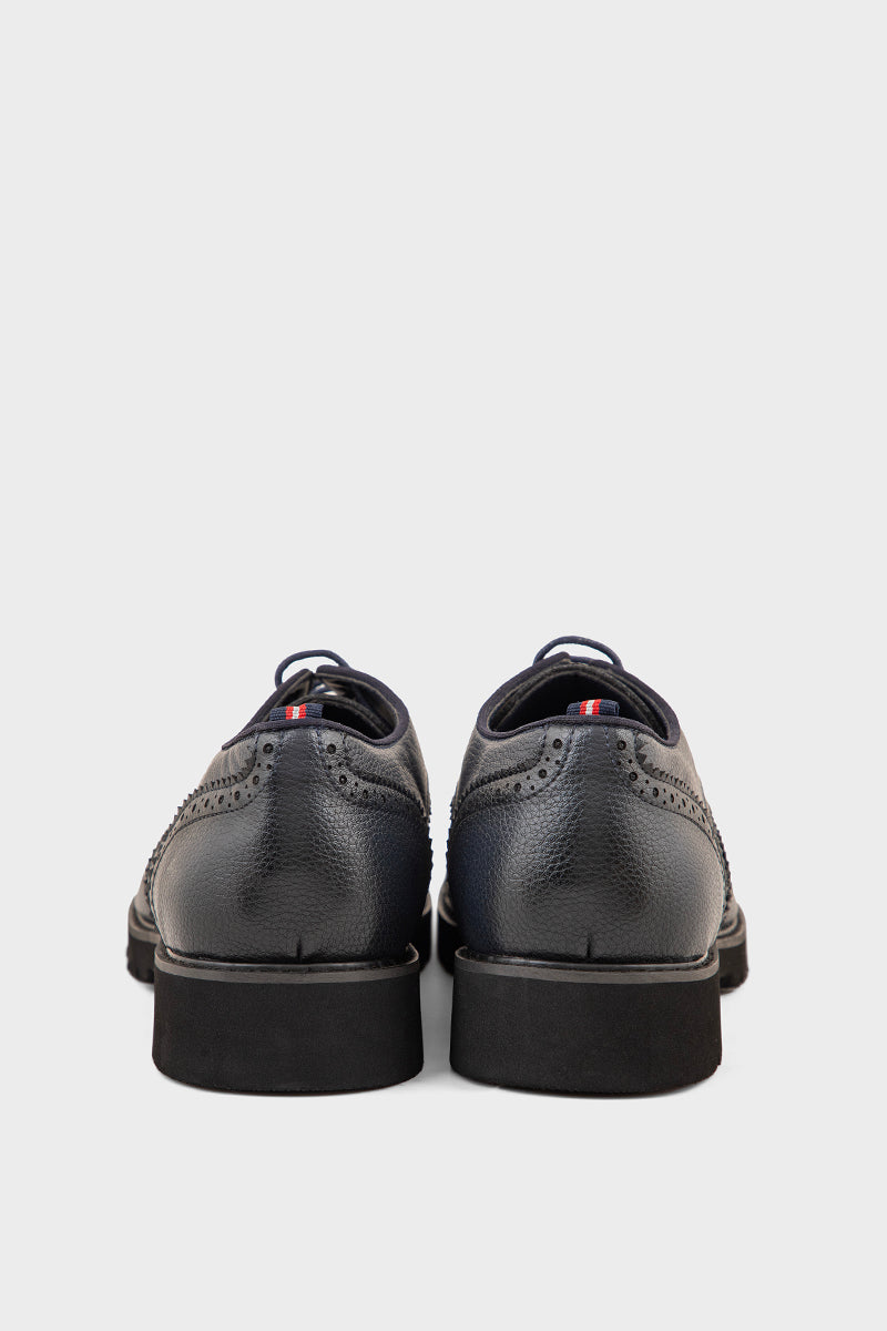 Men Formal Oxford MF8019-Navy