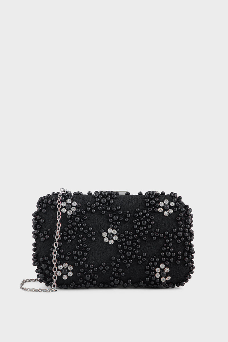 Party Wear Clutch BK4104-Black