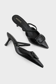 Party Wear Mule IP8508-Black