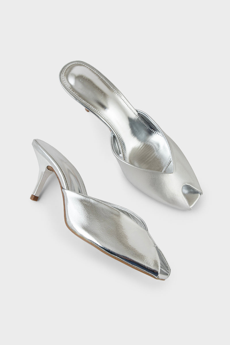 Party Wear Slip On IP0075-Silver