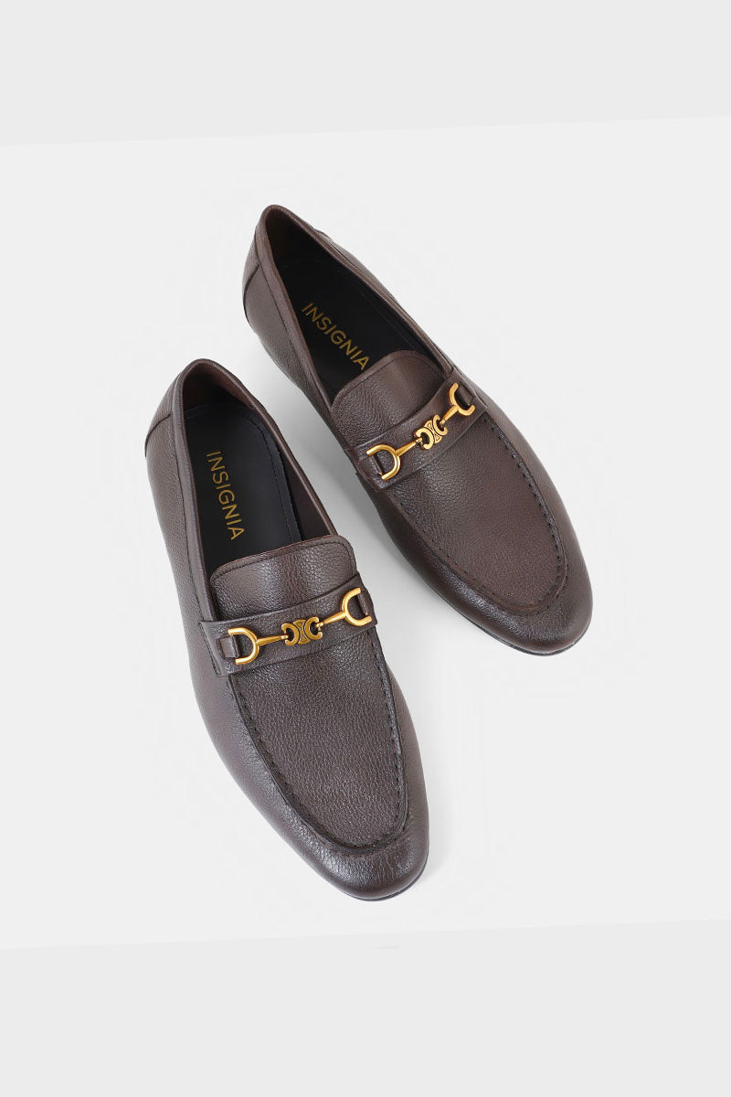 Men Formal Loafers M38101-Coffee