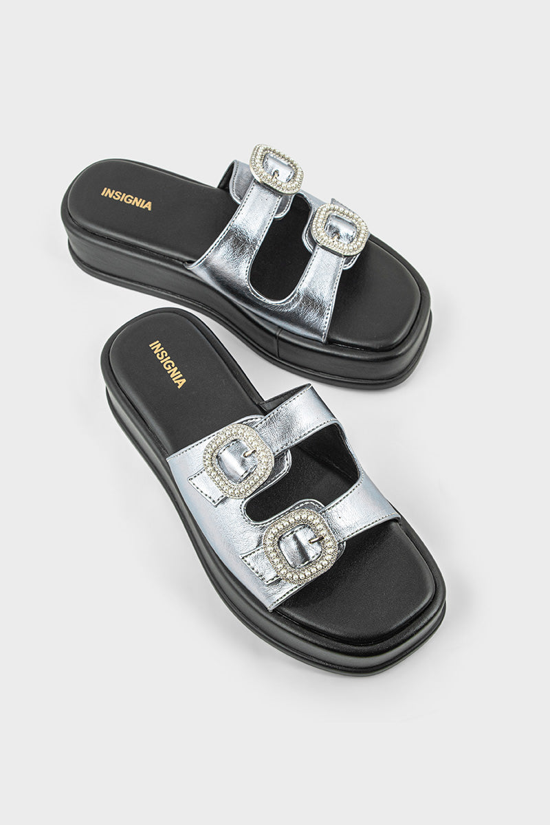Casual Slip On IC0045-Silver