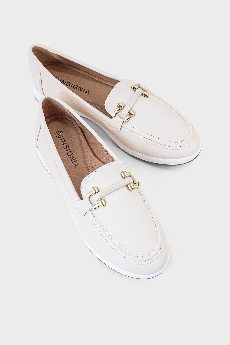 Casual Moccasin IC7006-Ivory