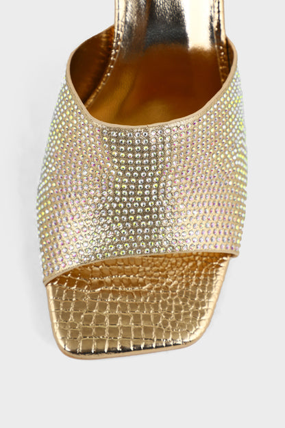 Party Wear Slip On IP0124-Champagne