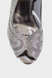 Party Wear Sling Back IP4049-Pewter