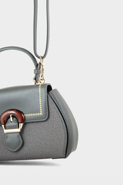 Flap Shoulder Bags BH0066-Blue