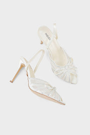 Party Wear Sandal I23726-White