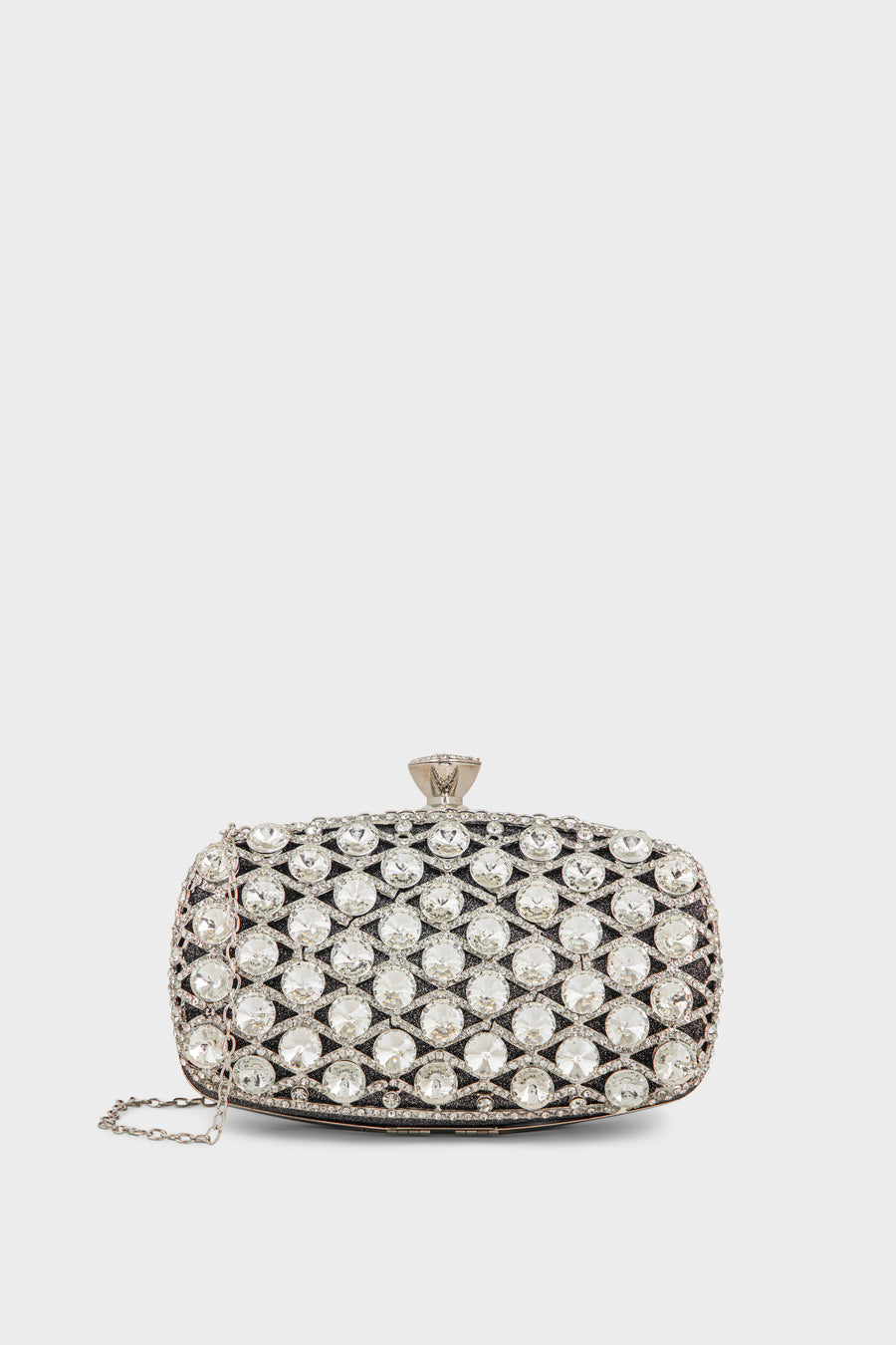 Party Wear Clutch BK4133-Pewter