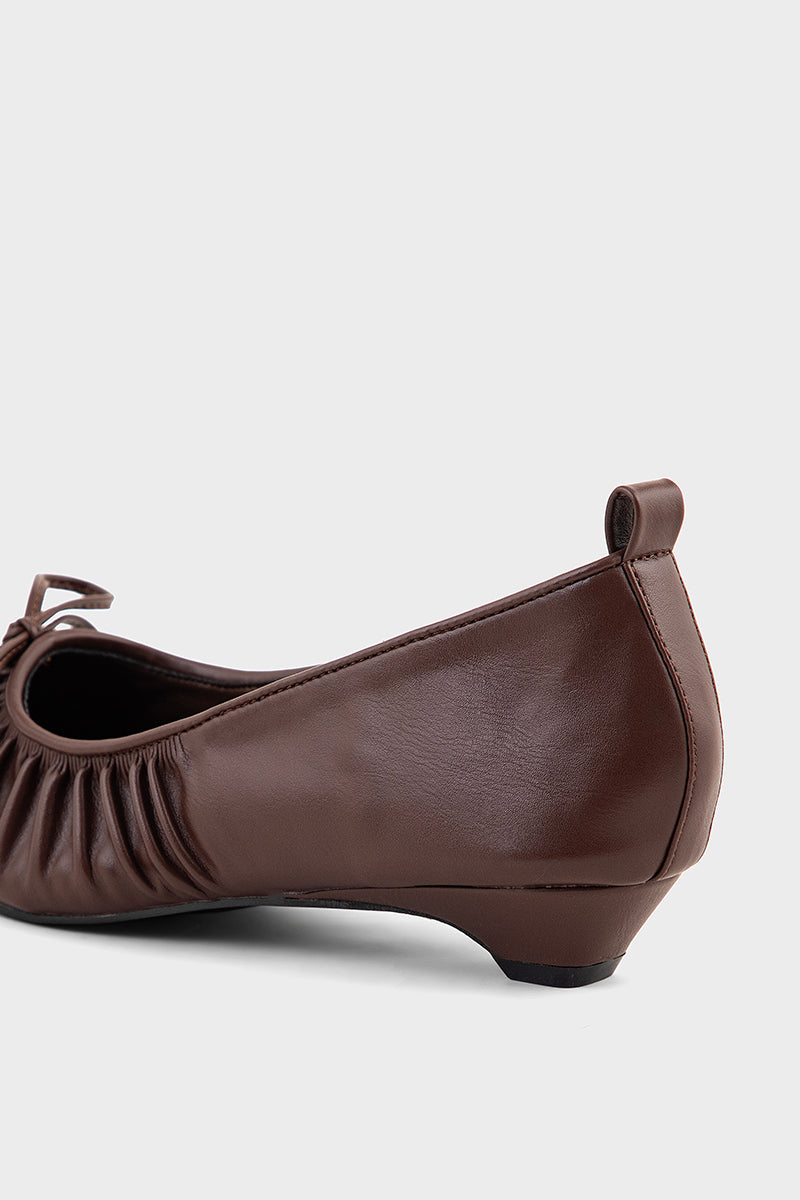 Formal Court Shoes IF5118-Dark Brown