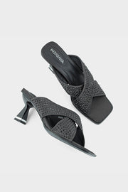 Party Wear Slip On IP0069-Black