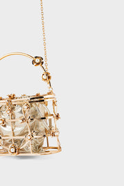 Party Wear Clutch BK4063-Golden