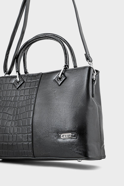 Top Handle Hand Bags BH0068-Black