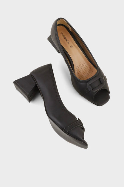 Formal Peep Toes I50205-Black