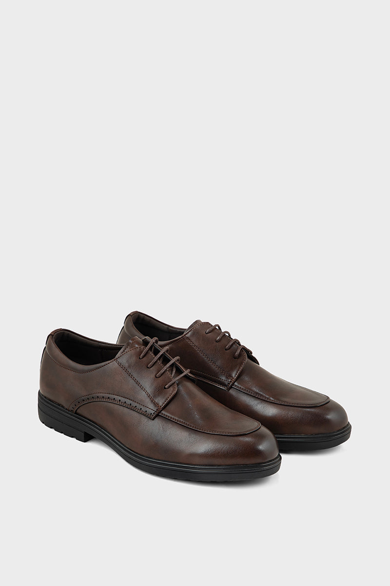 Men Formal Oxford MF8013-Dark Brown