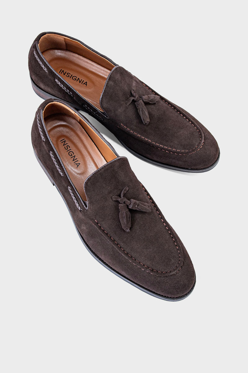 Men Formal Loafers MF7010-Brown