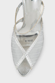 Party Wear Slip On IP0109-Silver