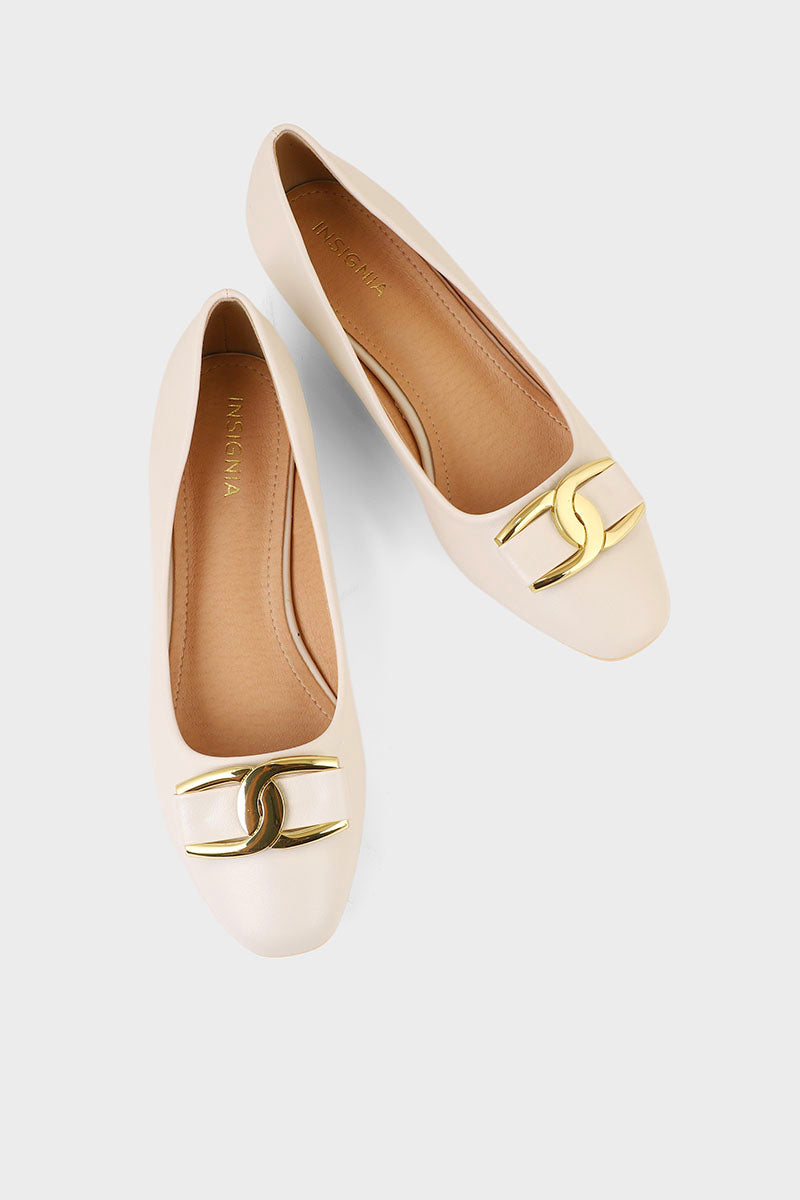 Casual Pumps I44517-Off White
