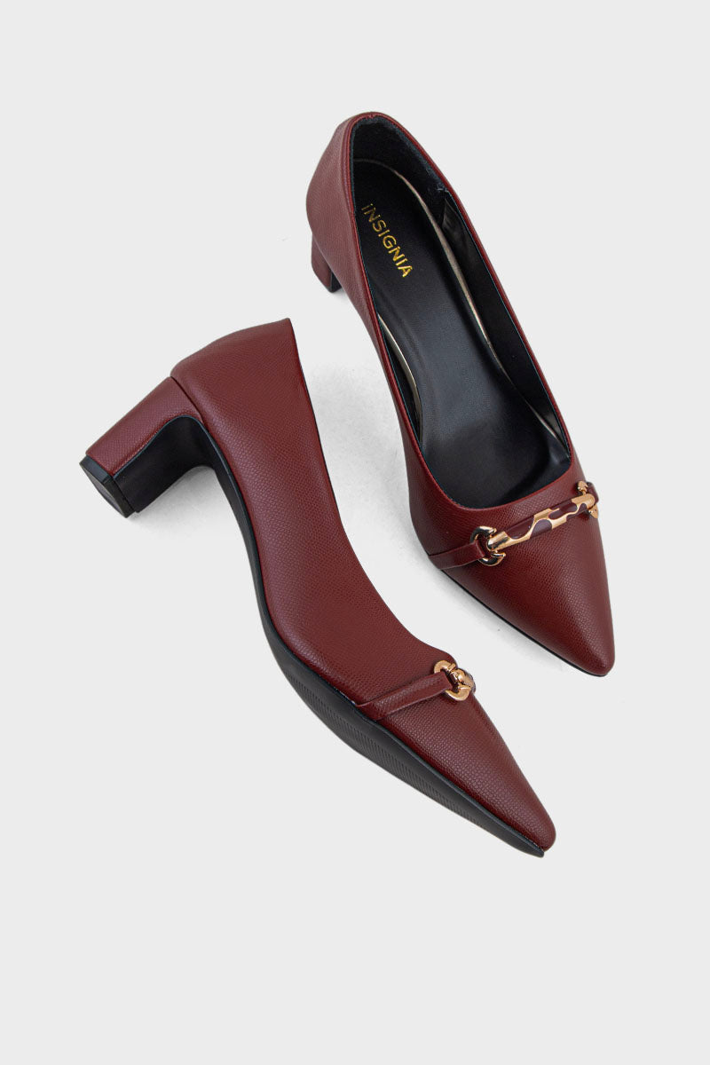 Formal Court Shoes IF5071-Maroon
