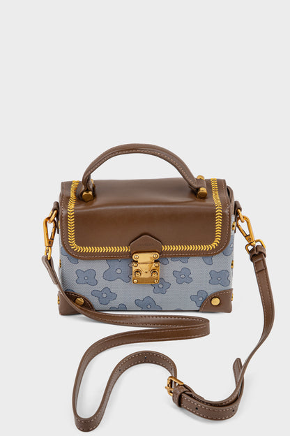Top Handle Hand Bags BH0228-Blue