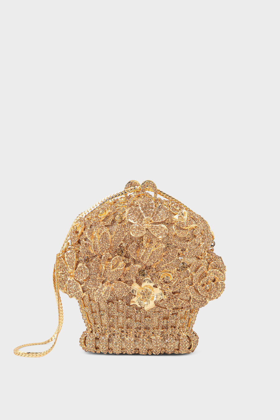 Party Wear Clutch BK4140-Golden