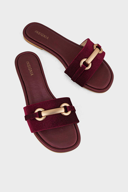 Formal Slip On IF0162-Maroon
