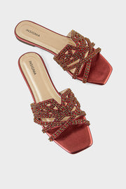 Formal Slip On IF0140-Maroon