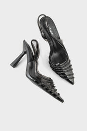 Party Wear Sling Back I47280-BLACK