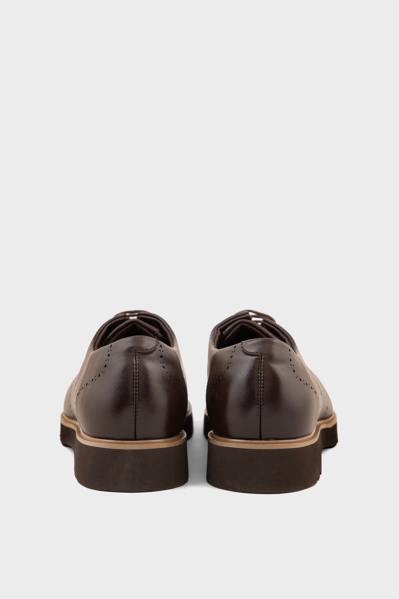 Men Formal Derby MF7510-Dark Brown