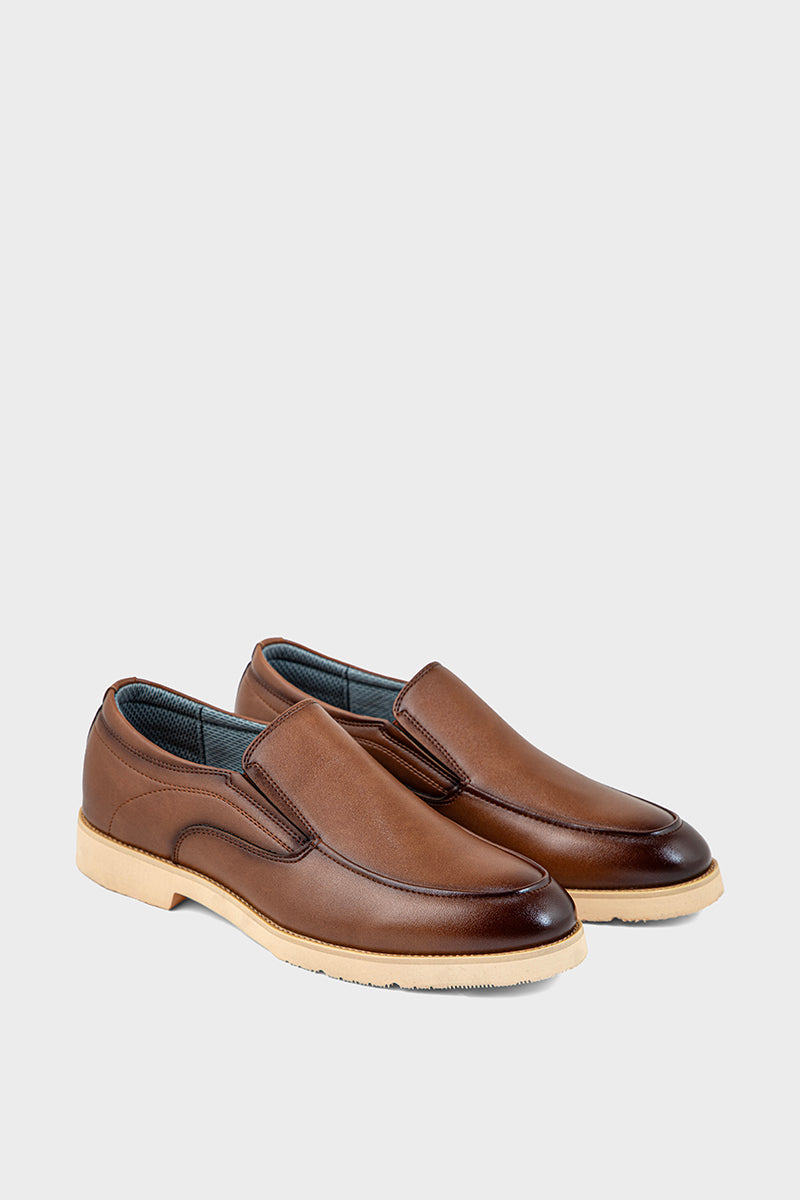 Men Formal Loafers MF7060-Brown